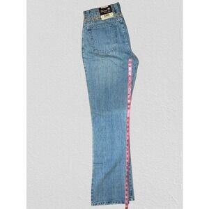 VIGOSS Women's Bootcut Embroidered Denim Jeans Size 4 Blue Wash